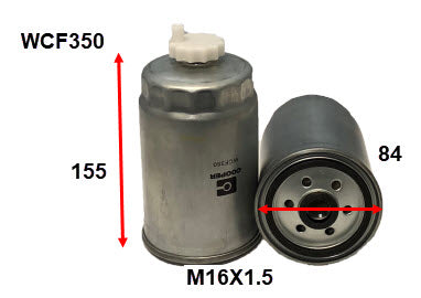 Wesfil Diesel Fuel Filter - WCF350 (Z952)