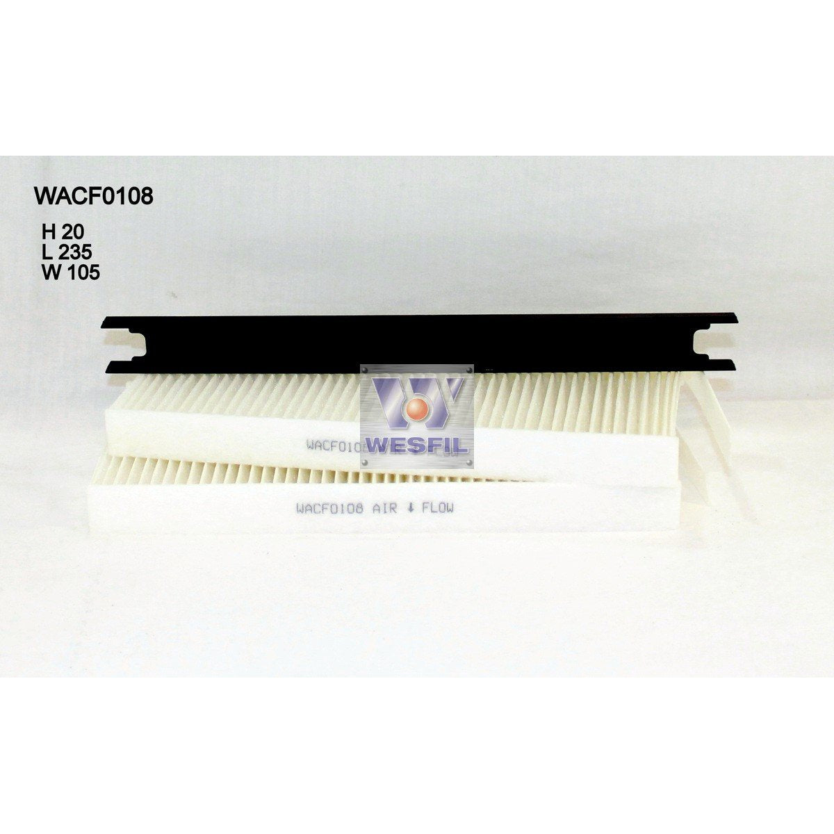 Wesfil Cabin/Pollen Air Filter - WACF0108 - RCA238P