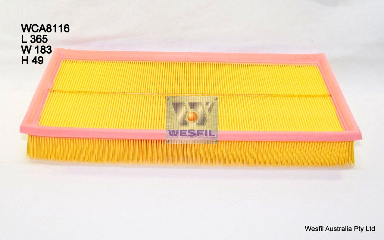 Wesfil Air Filter - WCA8116 (A1432)