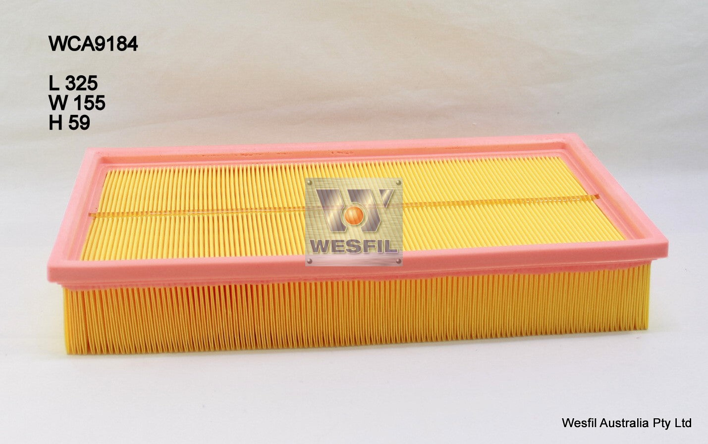 Wesfil Air Filter - WCA9184 (A1688)