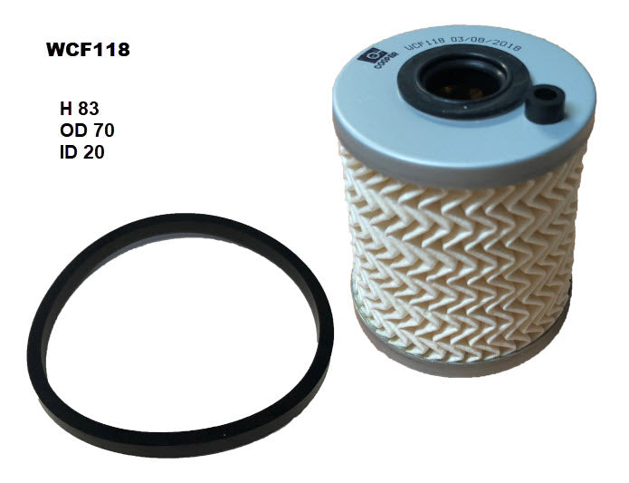 Wesfil Diesel Fuel Filter - WCF118