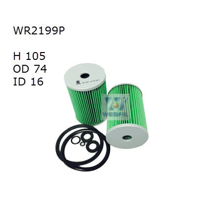 Wesfil Fuel Filter - WR2199P (R2199P)