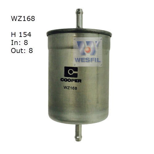 Wesfil Fuel Filter - WZ168 (Z168)