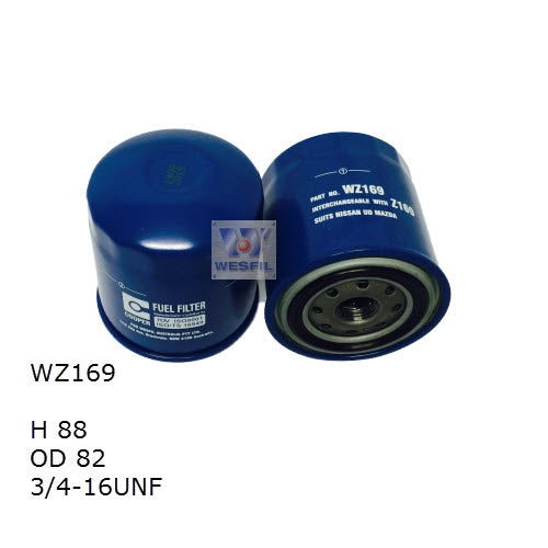 Wesfil Diesel Fuel Filter - WZ169 (Z169A)
