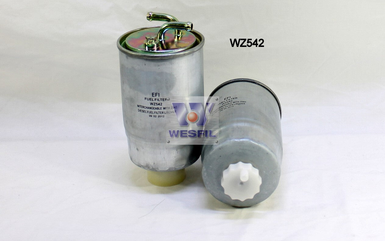 Wesfil Diesel Fuel Filter - WZ542 (Z542)