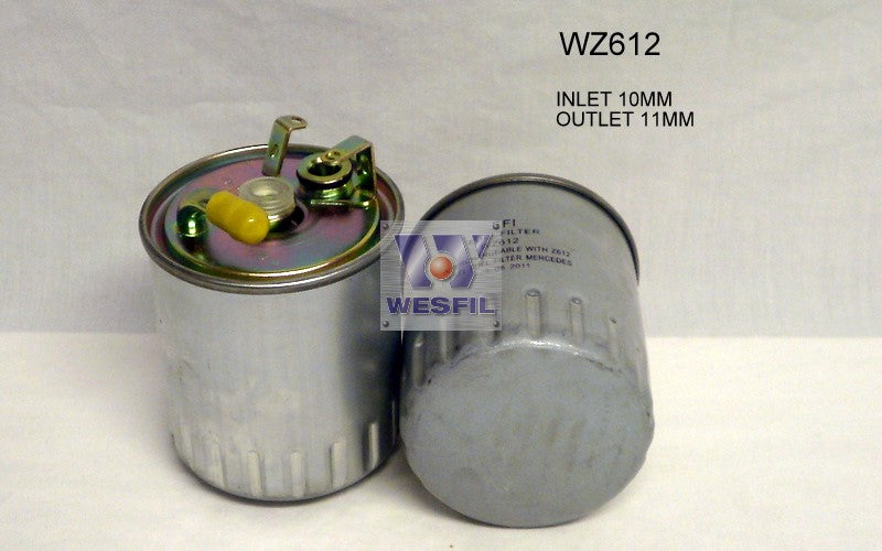 Wesfil Diesel Fuel Filter - WZ612 (Z612)